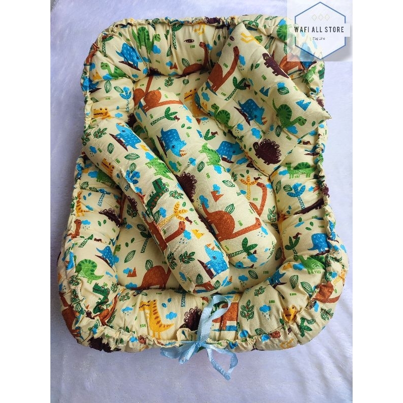Kasur bayi karakter ukuran jumbo/set kasur bayi karakter isi full silikon