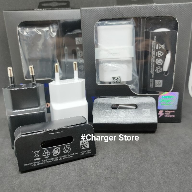 Charger Samsung 100% ORIGINAL Vietnam Fast Charging Type C 5V 2A