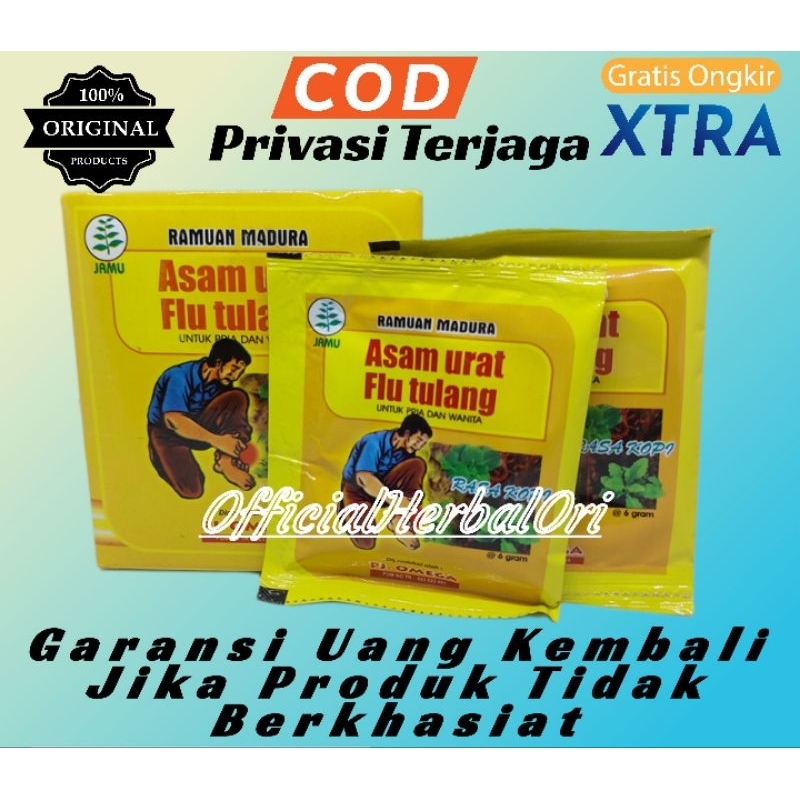 omega asam urat asli ramuan madura