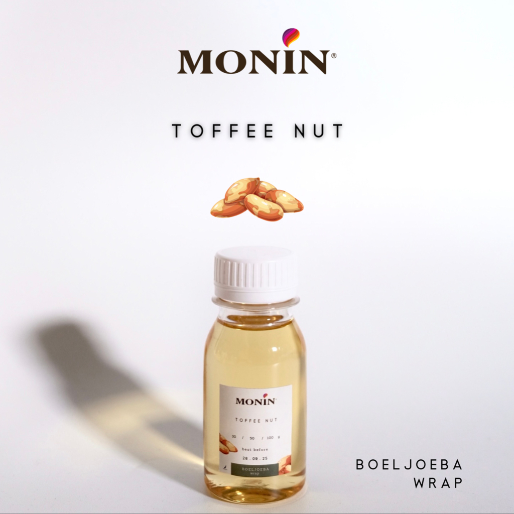 Monin Toffee Nut Syrup Repack [30, 50, 100] g