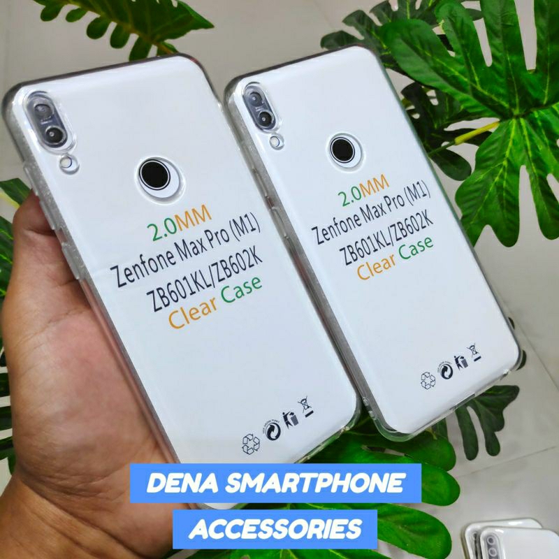 Soft Case Asus X00TD Zenfone Max Pro M1 Clear Case Transparan Tebal