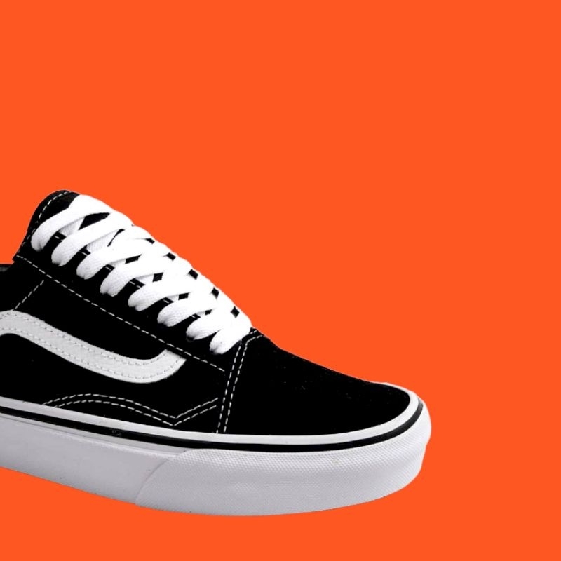 [BISA COD] VANS OLDSKOOL CLASSIC BLACKWHITE PREMIUM