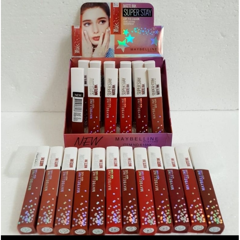 [ SATUAN ] MAYBELINE INK LIPCREAM BINTANG