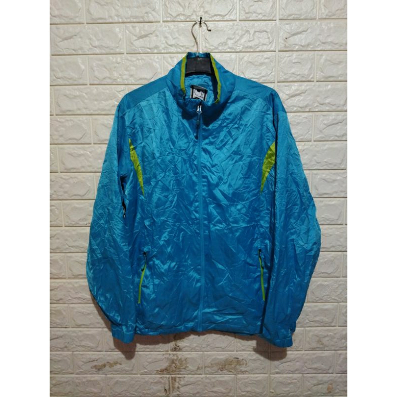 uhlsport jacket olahraga bahan parasut
