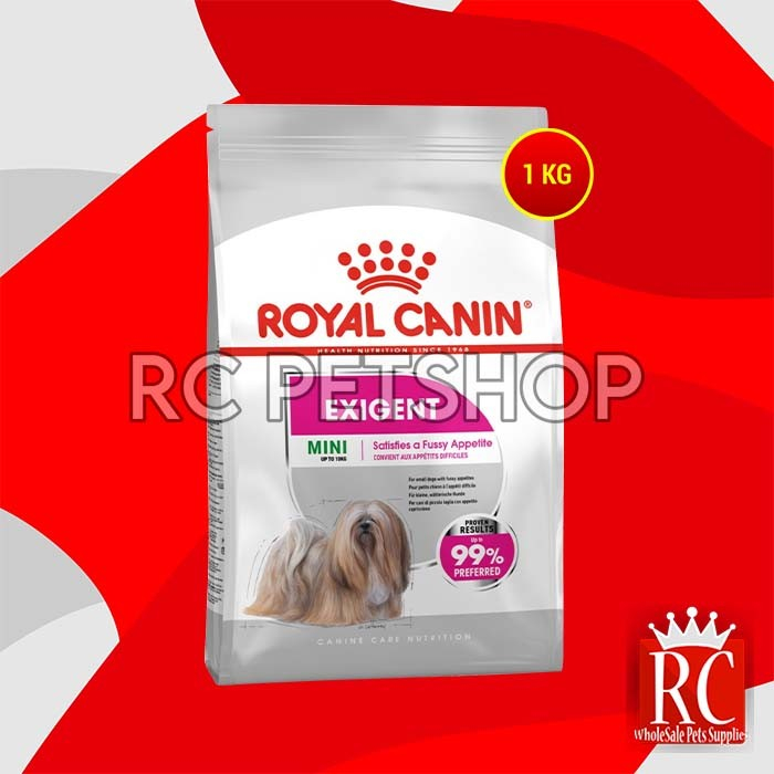 Makanan Anjing Royal Canin Mini Exigent 1kg Dog Food Ras Kecil 1 kg
