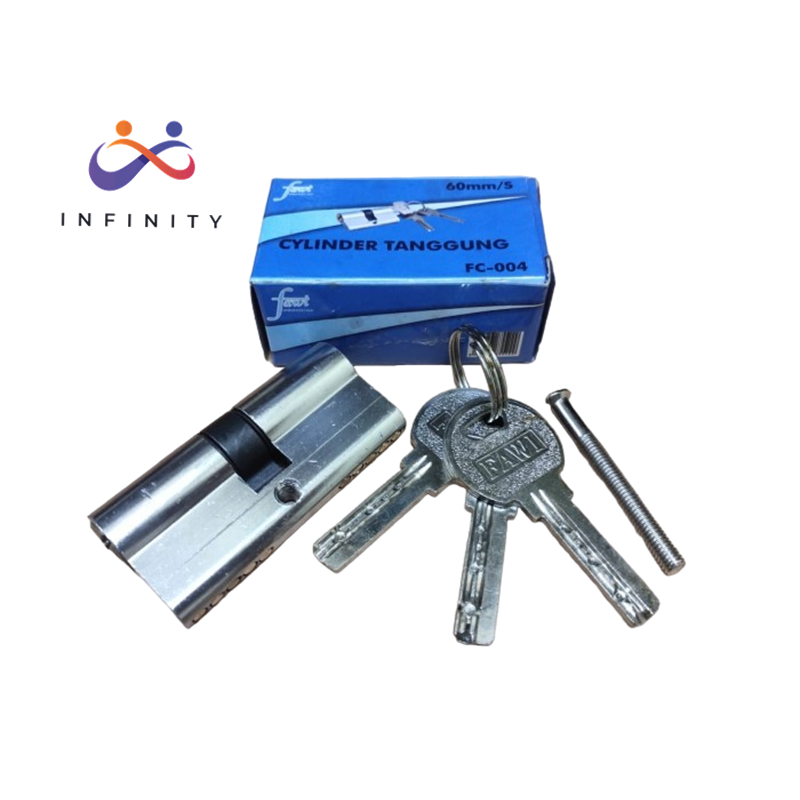 Cylinder Knob Kecil Computer Key Silinder Kunci Komputer Pintu FAWI 04 INF