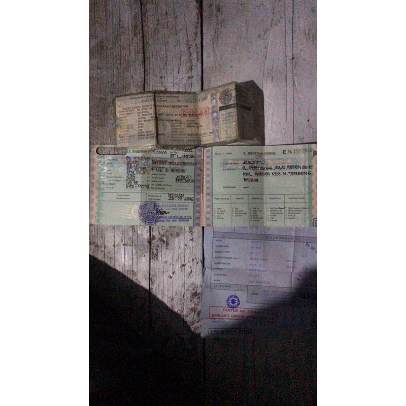 DOKUMEN SET SATRIA HIU 2006