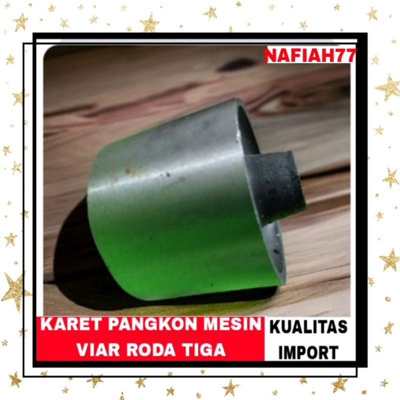 KARET DUDUKAN MESIN/KARET PANGKON MESIN VIAR BULAT MOUNTING MESIN MOTOR RODA TIGA VIAR APPKTM NOZOMI