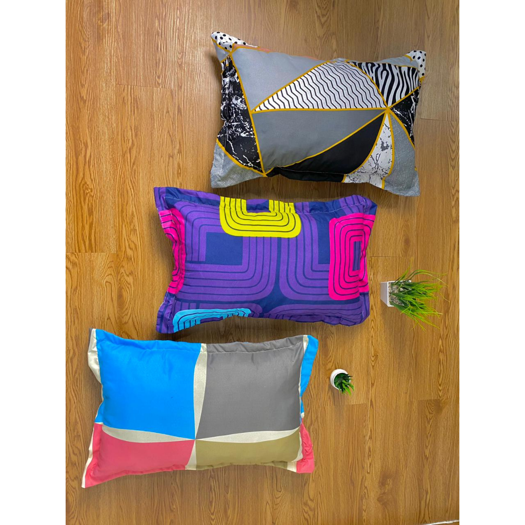 Paket 3 Bantal Frame Tidur Motif Dewasa Bantal Tidur Bantal Empuk Bantal Dewasa Satu Set