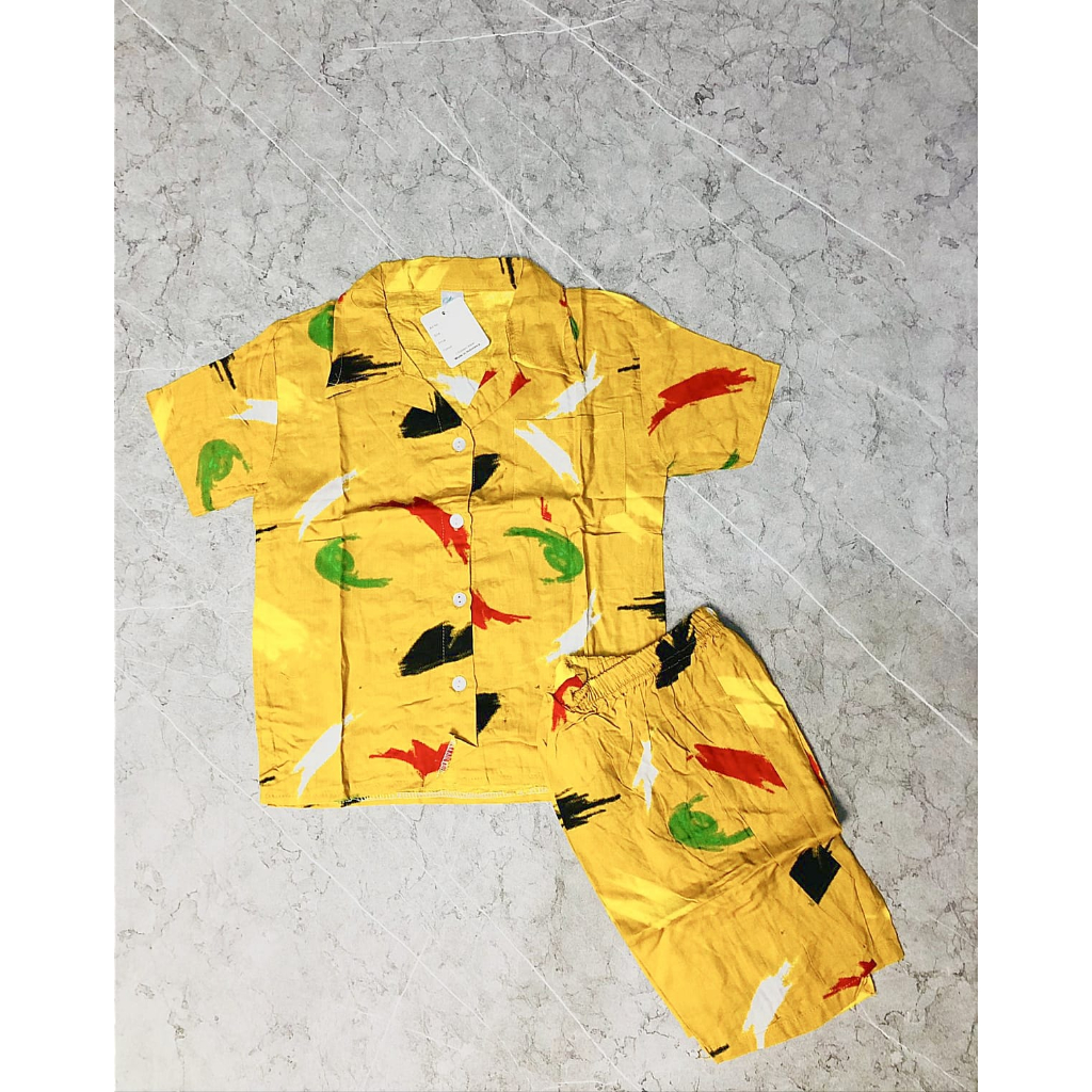 Jeco fashion Set anak Elan bahan rayon