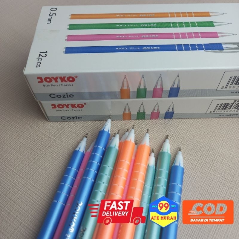 Joyko COZIE BP-335/Pulpen JOYKO Cozie/Pena/Ballpen/Bolpoin