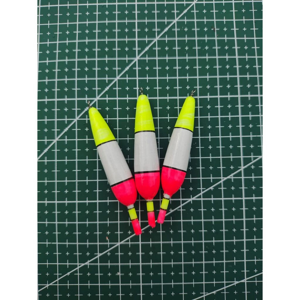 PELAMPUNG KUMBUL PANCING STARLET PANJANG 6 CM BAHAN KAYU