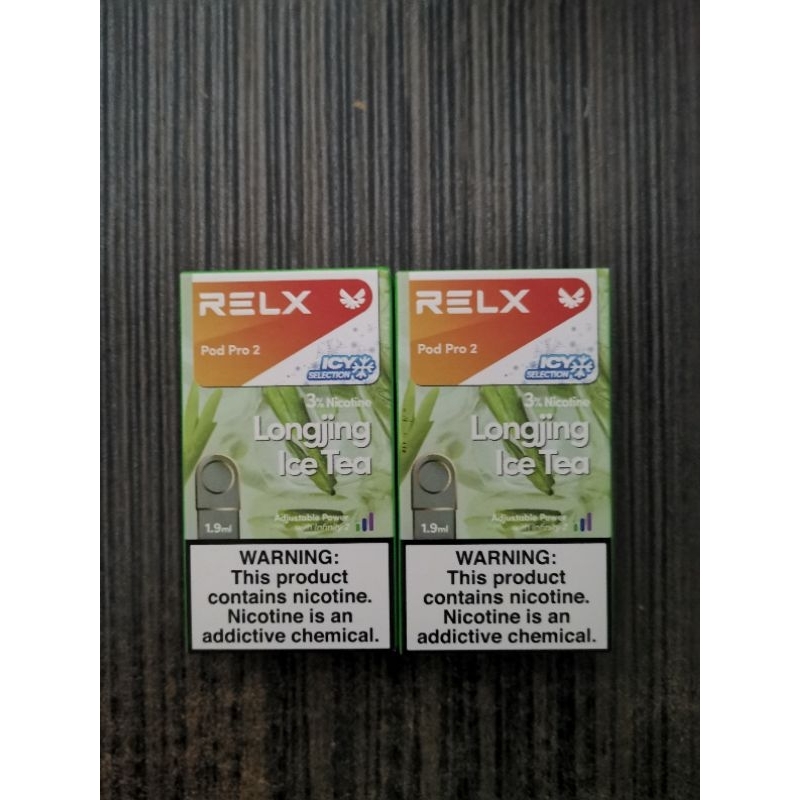 Relx Infinity Essential Pods Pro 1 pack Long Jing Ice Tea