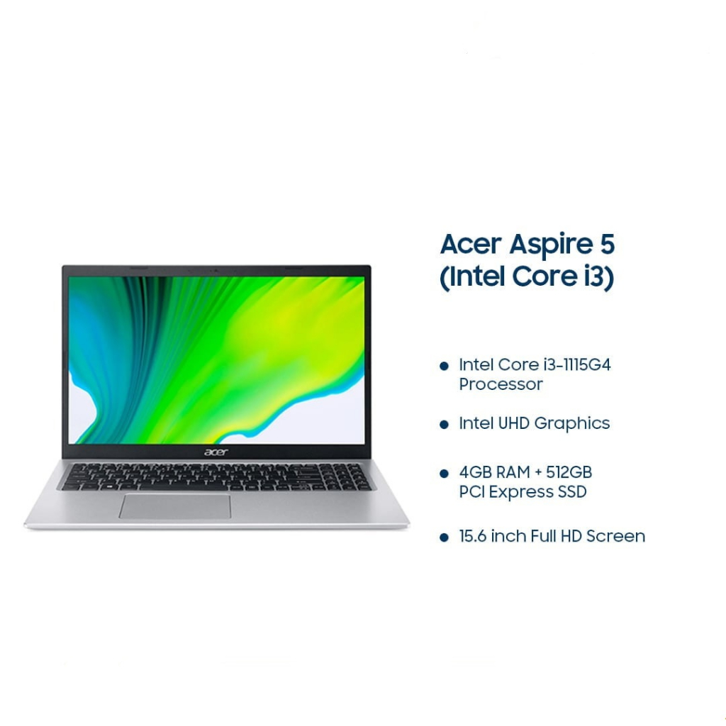 Laptop Acer  core i3 Aspire 5 (N20C4)