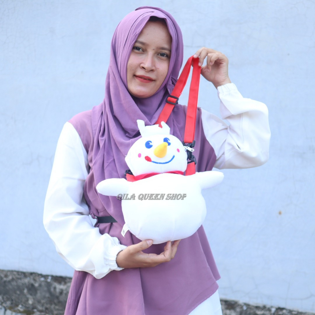 TAS SELEMPANG MIXUE KARAKTER BONEKA TERLARIS,  BISA COD