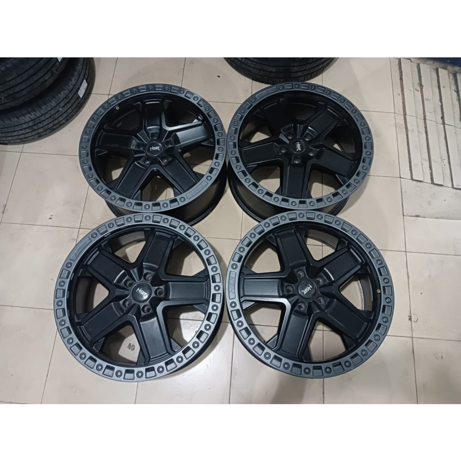 VELG MOBIL BEKAS RACING WOLWAL HSR R20X8,5 PCD 5X114 ET40