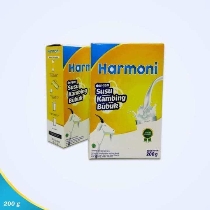 

Susu Kambing Etawa Bubuk Harmoni 200gr