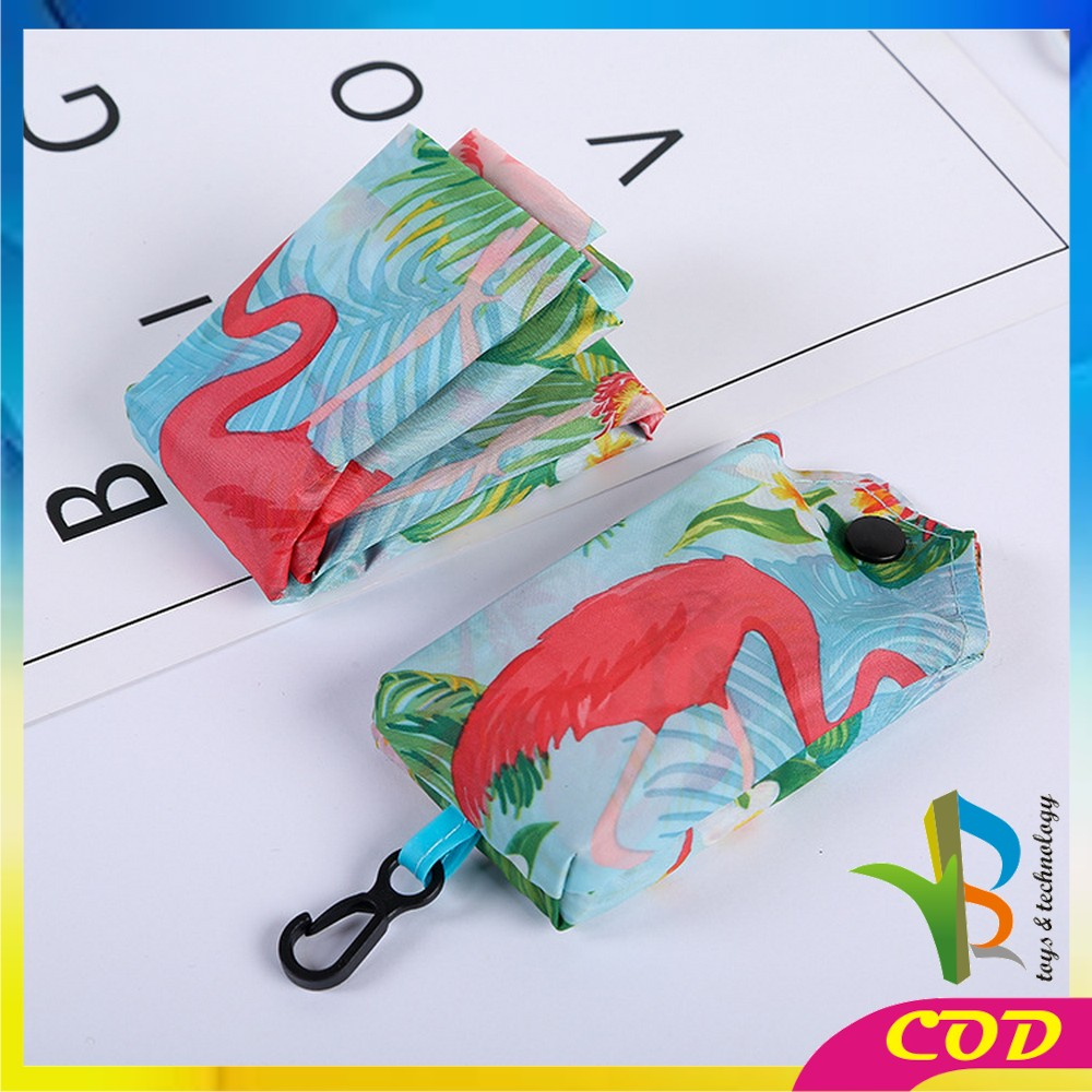 RB-T47 Tas Belanja Lipat Karakter Shopping Bag Reusable Bag Serbaguna / Kantong Belanja Ramah Lingkungan Souvenir Tas Lipat