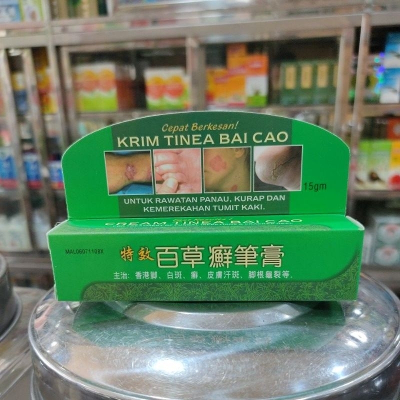 Cream Tinea Bai Cao - Krim Salep Gatal, Panu, Kurap, Kudis