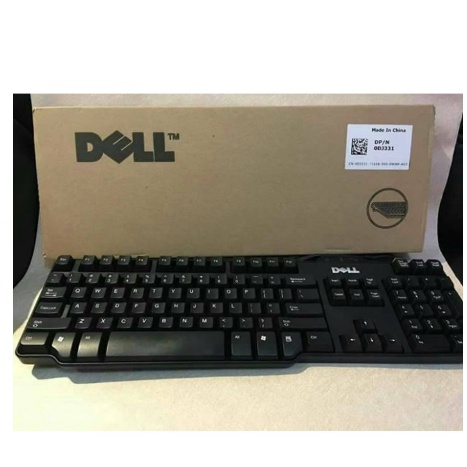 DELL 8115 original Keyboard mechanical gaming usb kable-Hitam/Keyboard kable usb/ keyboard Dell mechanical Warna Hitam