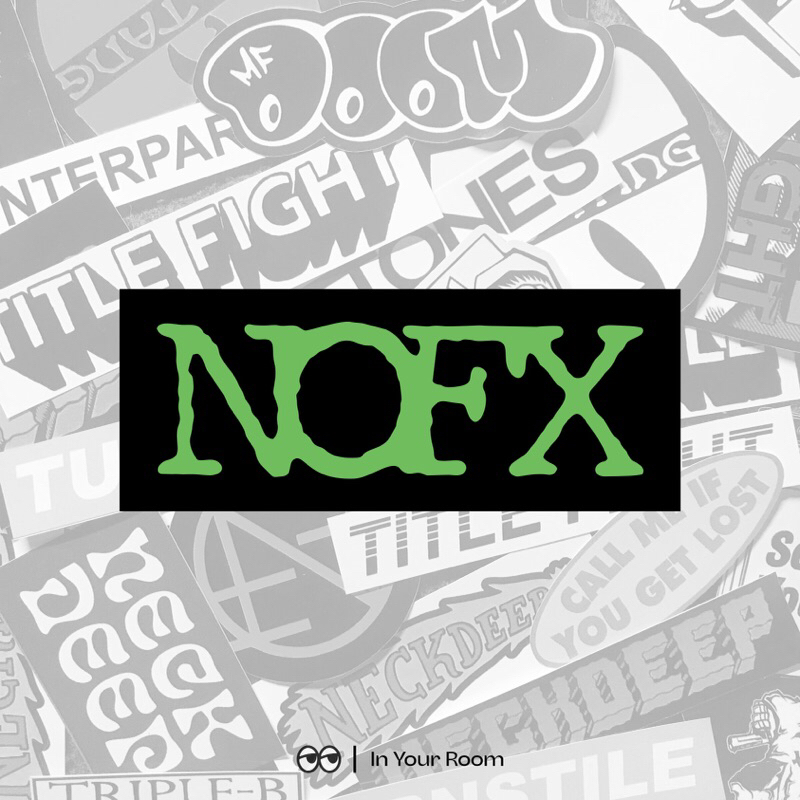 

STICKER BAND NOFX | BAHAN GRAFTAC