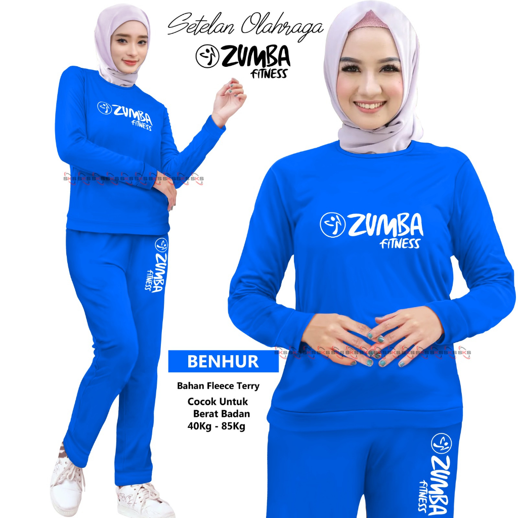 Setelan Olahraga Wanita ZUMBA Aerobic Senam Joging Sepeda Trening Wanita Joging Training Suit Sportswear