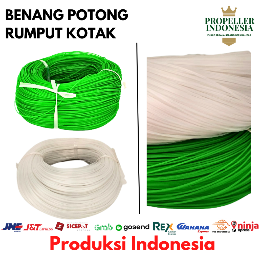 Tali Senar Potong Rumput kotak 50 METER Benang Potong rumput 2.4mm