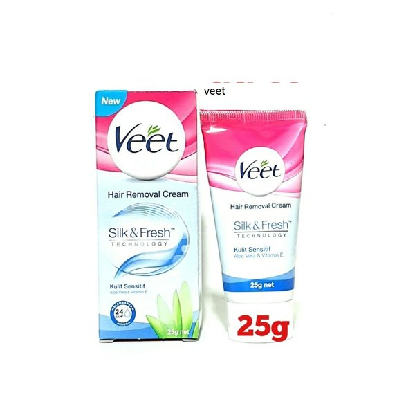 Veet Hair Removal Cream Menghilangkan Bulu Kulit Sensitif