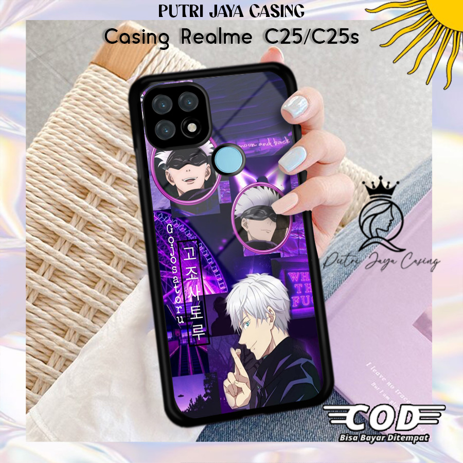 Case Hp Realme C25 C25s Casing Realme C25 C25s Motif ANIMEGOJO 05 Casing Terbaru Case Karakter Lucu 