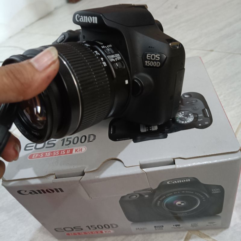 CANON 1500d lensa kit 18-55mm wifi KAMERA CANON EOS 1500D