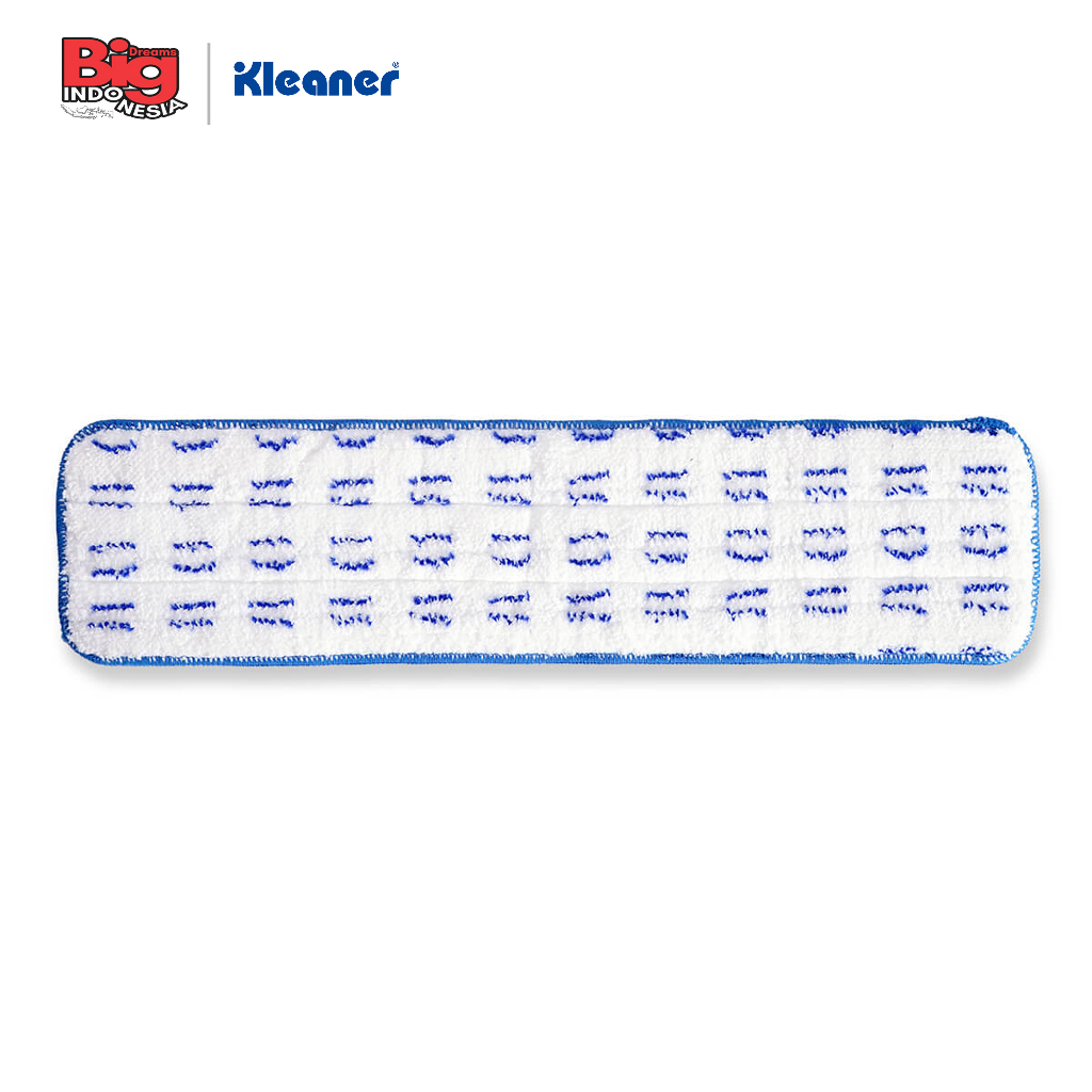 Refill Alat Pel Aluminium 45 Cm Mikrofiber Flat Mop Pembersih Lantai Kleaner GSRA019