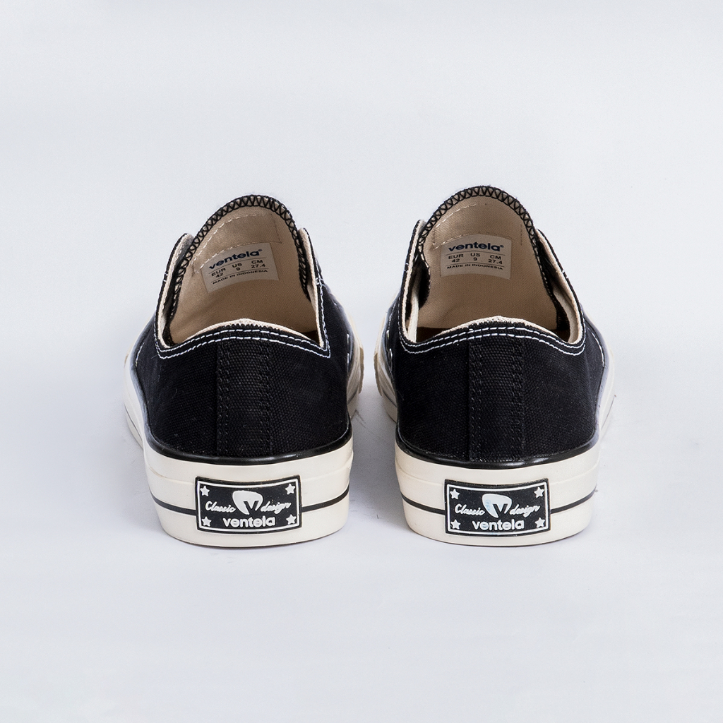 Ventela Bts 70s Low Black Natural [ORIGINAL]