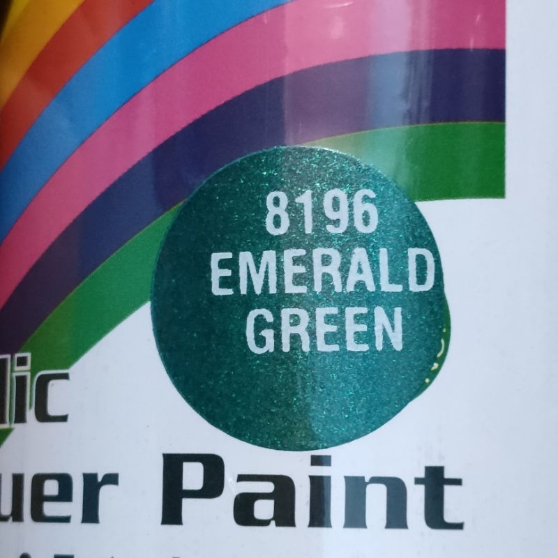 Pilok Cat Diton Paket Lengkap 3 Kaleng 300cc Hijau Tua Metalik Emarald Green 8196 Primer Grey 8020 Clear Glossy 8540