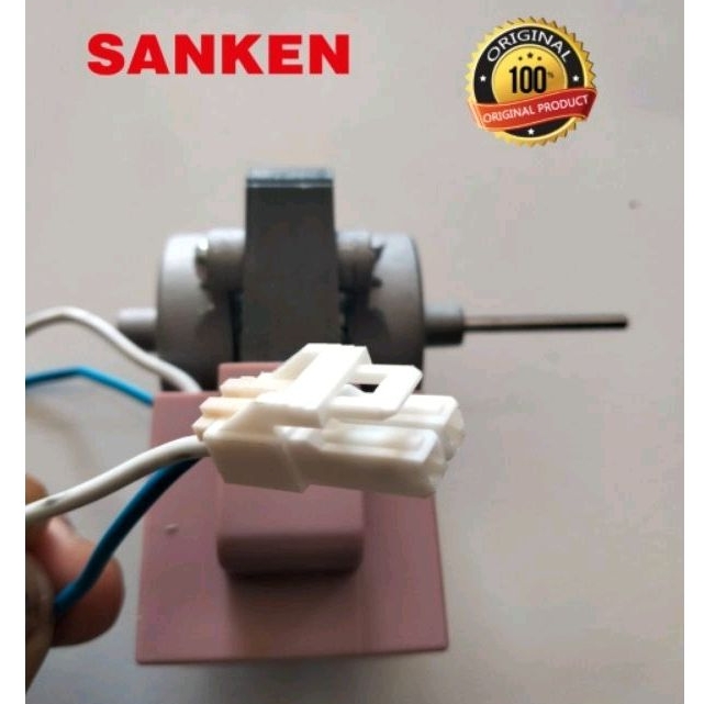 FAN MOTOR - Motor Fan/ Kipas Kulkas 2 Pintu SANKEN | Panjang AS 3 CM