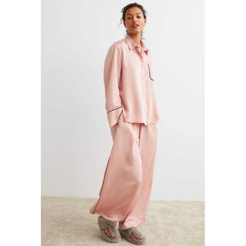 Hm silk pajamas set