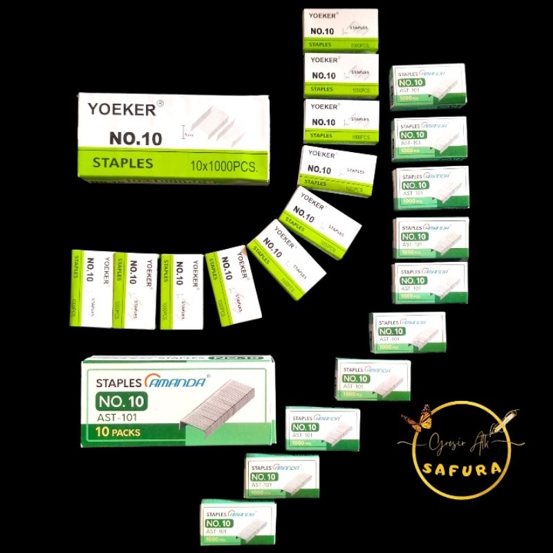 

isi staples termurah refill stapler 10 kotak