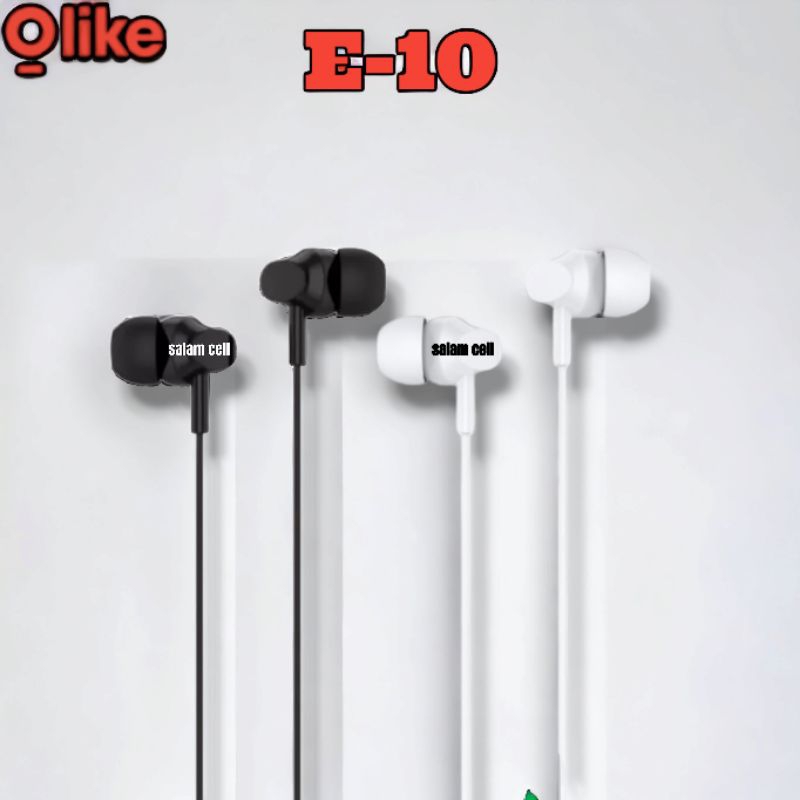 Headset OLIKE E10 Mega Bass Original Garansi