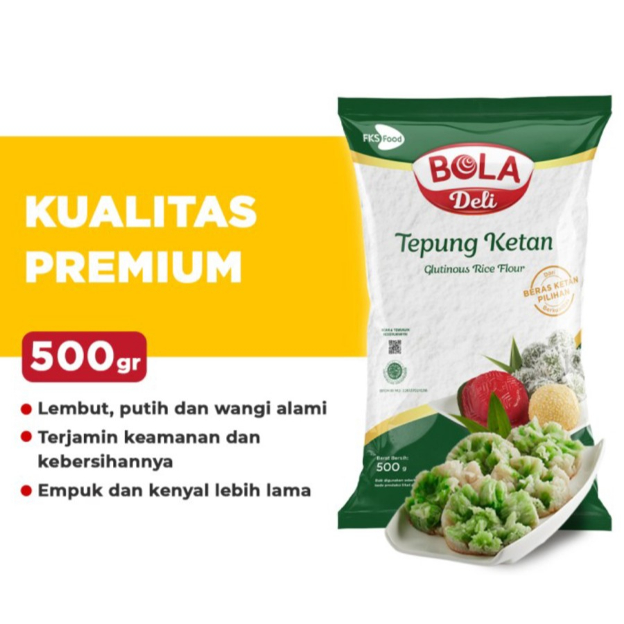 Bola Deli Tepung Ketan 500gr Glutinous Rice Flour