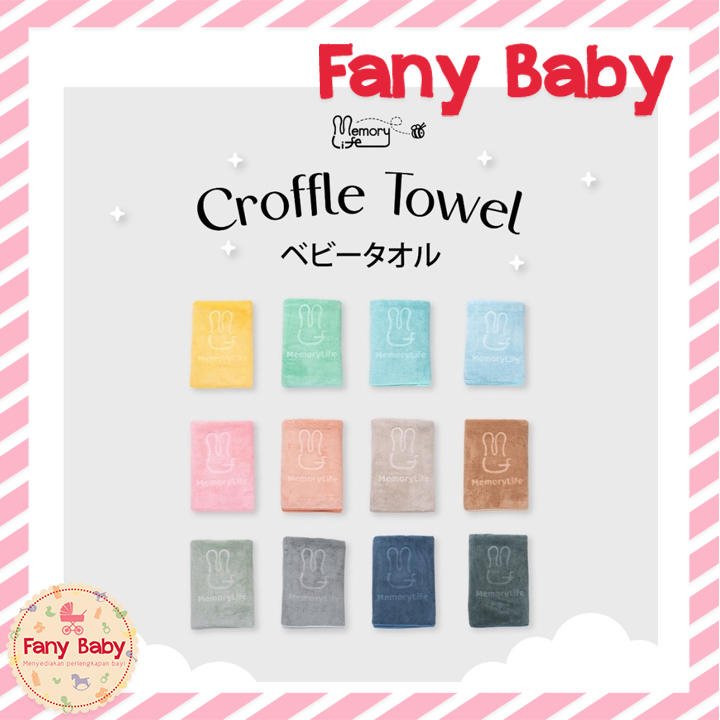 MEMORY LIFE CROFFLE TOWEL 140 X 70CM