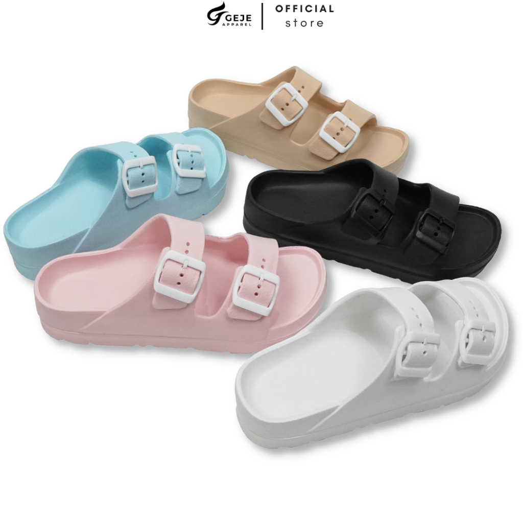 Geje Apparel - Sendal Slop wanita Slip On Eva Anti Slip