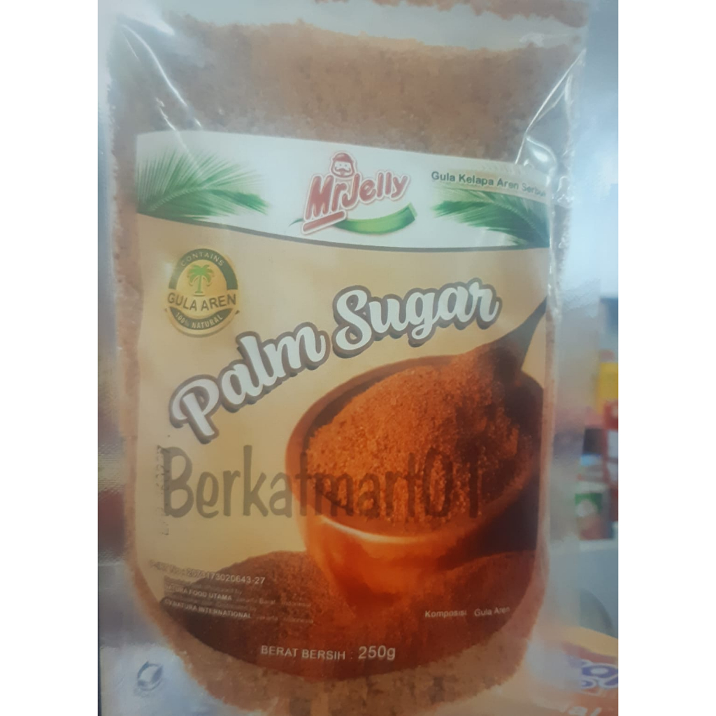 

Mr Jelly Palm Sugar 250gr Gula Aren Bubuk