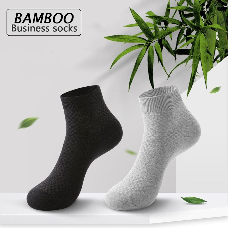 Kaos Kaki Panjang Serat Bambu Arang Bamboo Sock Pria Wanita