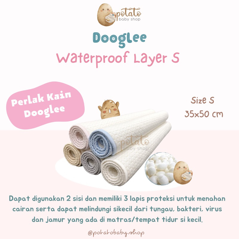 Dooglee Waterproof Layer S - perlak kain