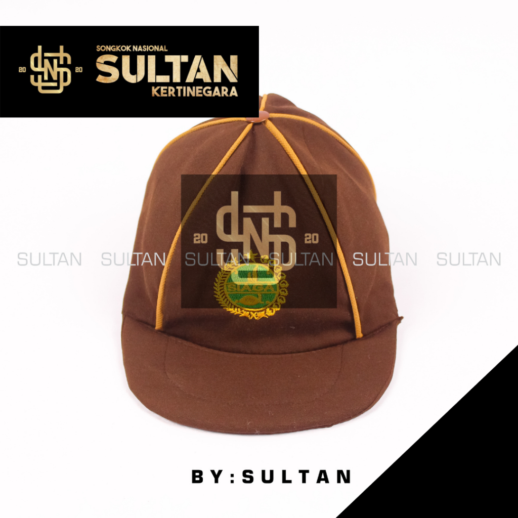 TOPI OSIS PRAMUKA Topi Sekolah SD, SMP, SMA, Pramuka Siaga Tutwuri Handayani Biru