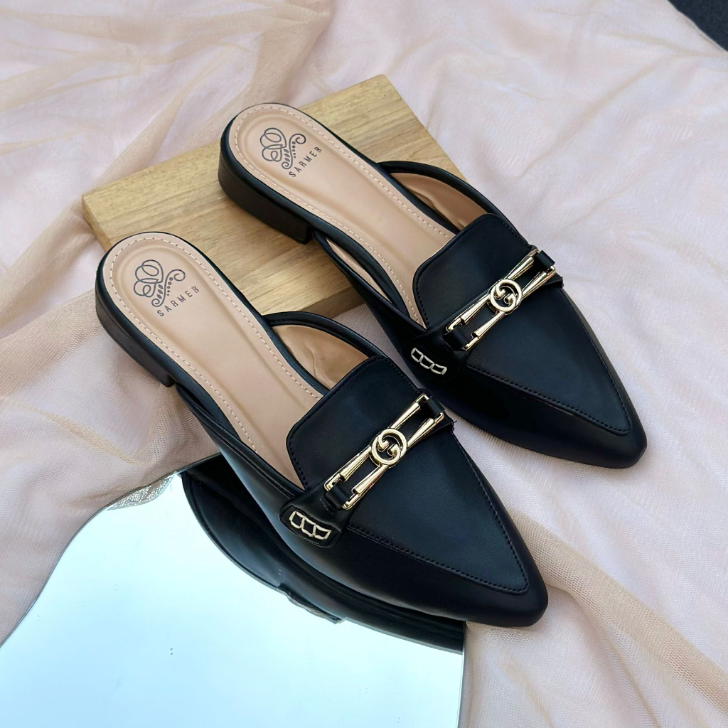 SARMER - GRACE HEELS 3CM BLACK