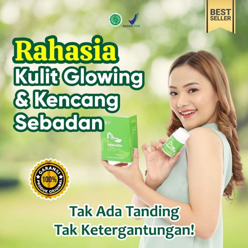 newcolla pemutih badan whitening body aslii