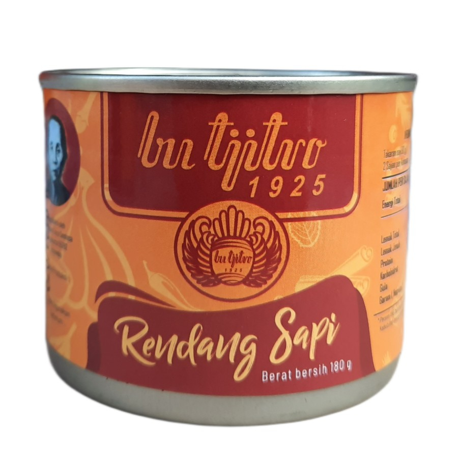 Rendang Sapi Bu Tjitro 1925 - 180Gram