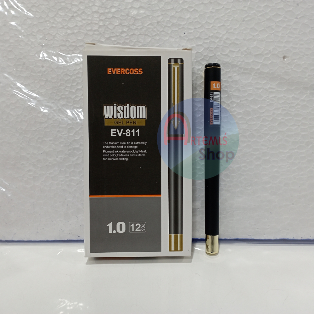 

Pulpen EVERCOSS EV-811 Wisdom 1.0 mm Isi 12 pcs