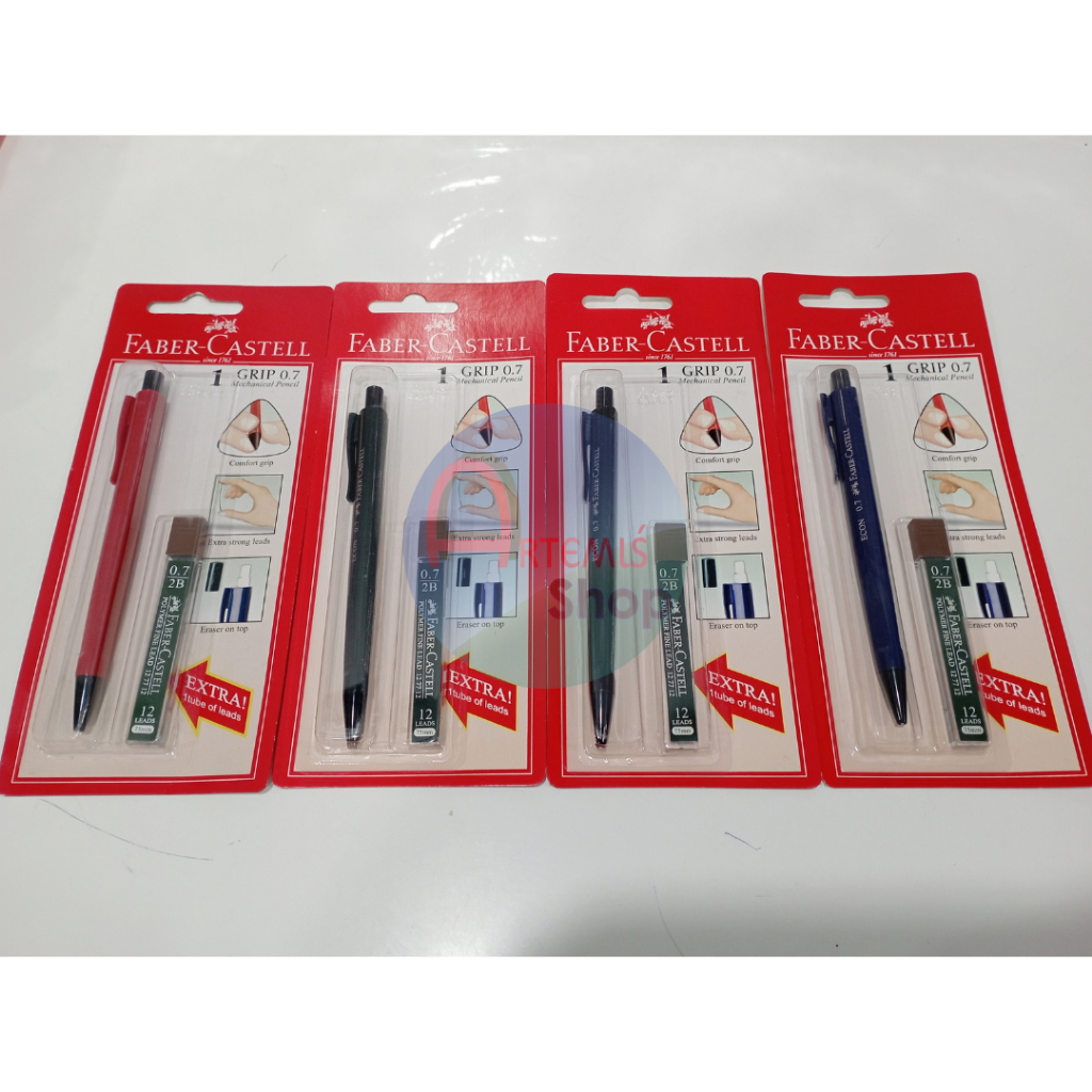 

Pensil Mekanik FABER CASTELL Grip 0.7 mm ECON + Refill