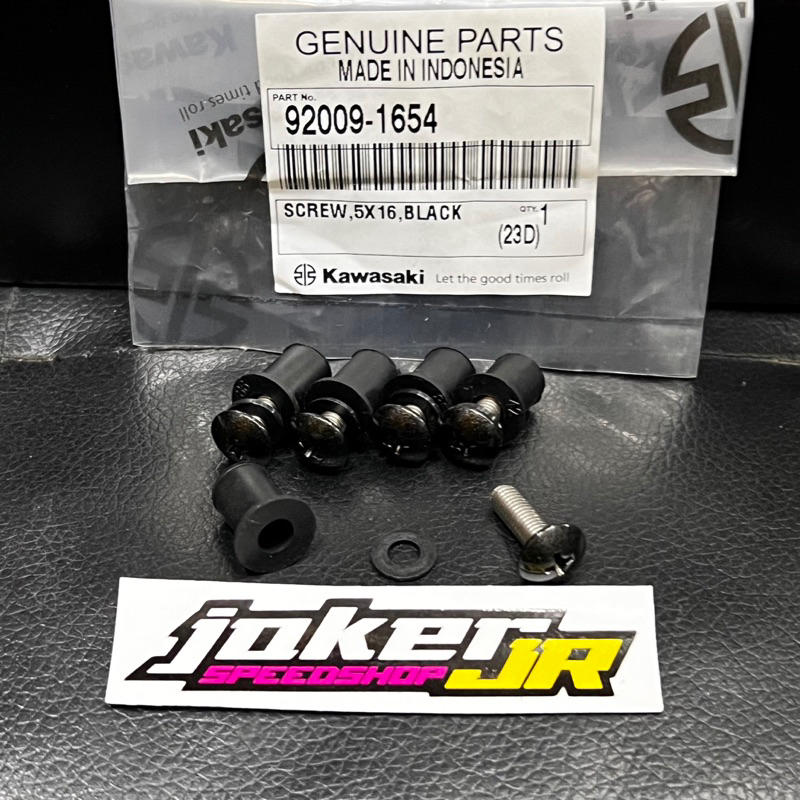 BAUT BODY BAUT FAIRING BAUT WINDHSIELD BAUT BODY ORIGINAL RING KECIL HITAM MUR KARET NINJA R SS RR N